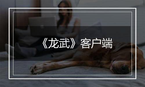 《龙武》客户端