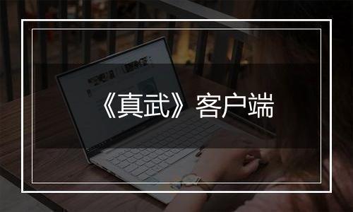 《真武》客户端