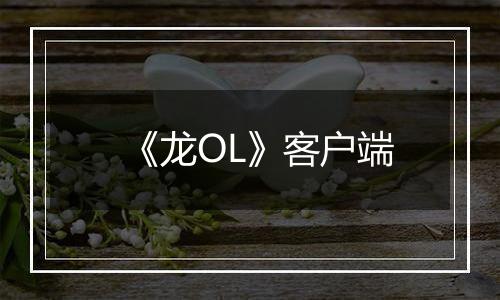 《龙OL》客户端