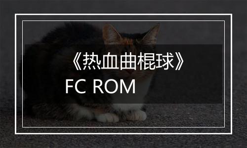 《热血曲棍球》FC ROM