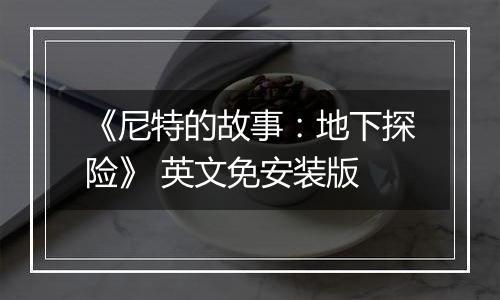 《尼特的故事：地下探险》 英文免安装版