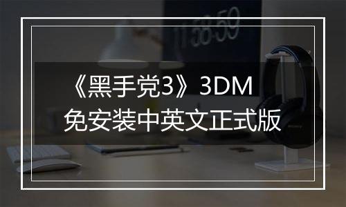 《黑手党3》3DM免安装中英文正式版
