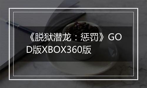 《脱狱潜龙：惩罚》GOD版XBOX360版
