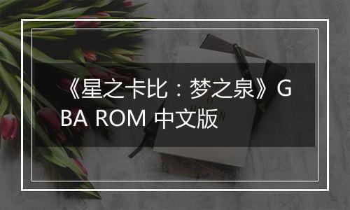 《星之卡比：梦之泉》GBA ROM 中文版