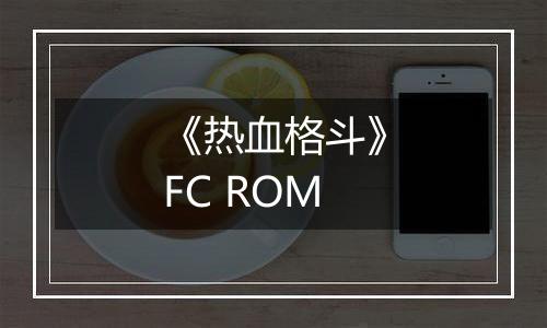 《热血格斗》FC ROM