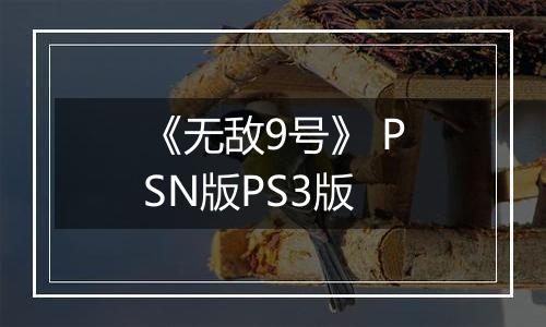 《无敌9号》 PSN版PS3版