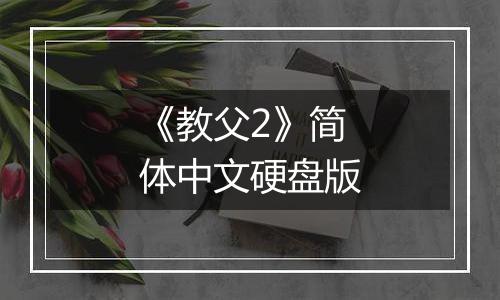 《教父2》简体中文硬盘版