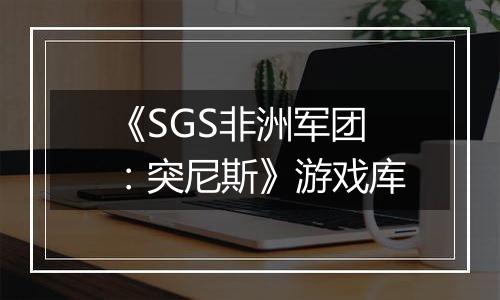 《SGS非洲军团：突尼斯》游戏库