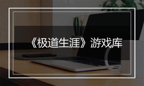 《极道生涯》游戏库