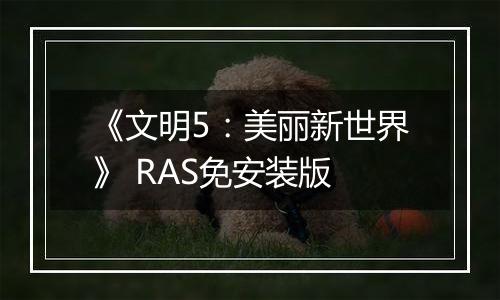 《文明5：美丽新世界》 RAS免安装版