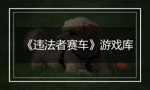 《违法者赛车》游戏库