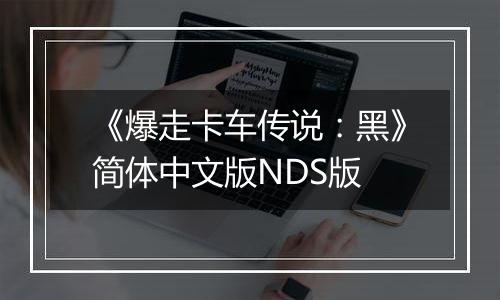 《爆走卡车传说：黑》简体中文版NDS版