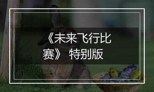 《未来飞行比赛》 特别版