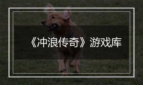 《冲浪传奇》游戏库