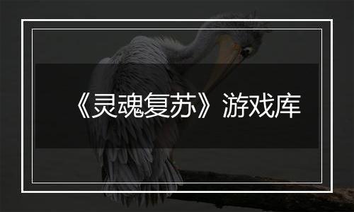 《灵魂复苏》游戏库