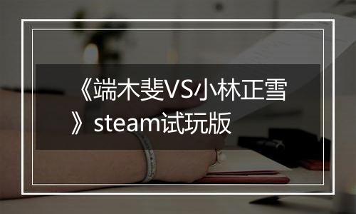 《端木斐VS小林正雪》steam试玩版