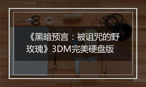 《黑暗预言：被诅咒的野玫瑰》3DM完美硬盘版