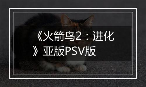 《火箭鸟2：进化》亚版PSV版