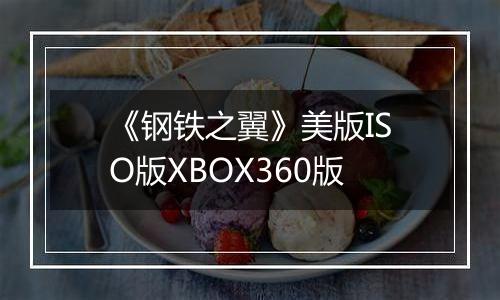 《钢铁之翼》美版ISO版XBOX360版