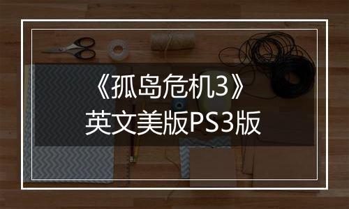 《孤岛危机3》 英文美版PS3版