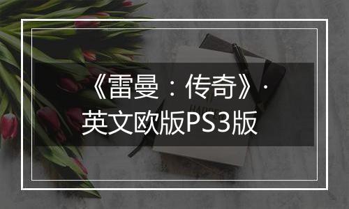 《雷曼：传奇》·英文欧版PS3版