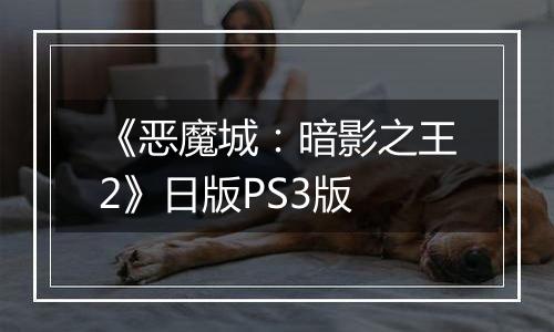 《恶魔城：暗影之王2》日版PS3版