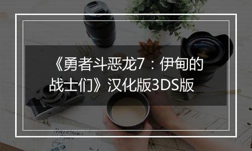 《勇者斗恶龙7：伊甸的战士们》汉化版3DS版