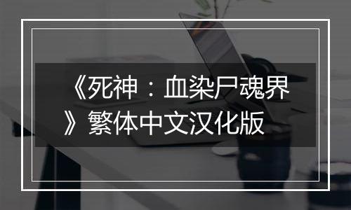 《死神：血染尸魂界》繁体中文汉化版
