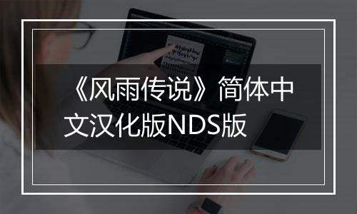 《风雨传说》简体中文汉化版NDS版