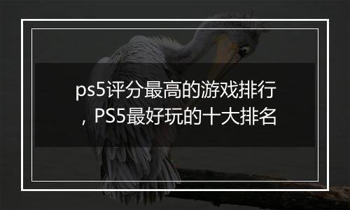 ps5评分最高的游戏排行，PS5最好玩的十大排名