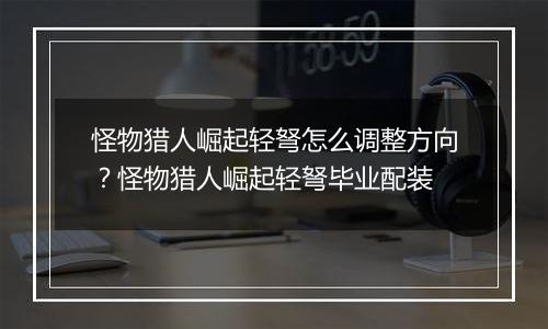 怪物猎人崛起轻弩怎么调整方向？怪物猎人崛起轻弩毕业配装