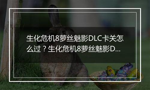 生化危机8萝丝魅影DLC卡关怎么过？生化危机8萝丝魅影DLC卡关难点分析