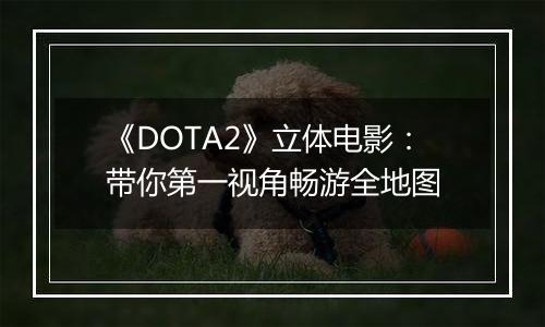 《DOTA2》立体电影：带你第一视角畅游全地图