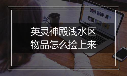 英灵神殿浅水区物品怎么捡上来