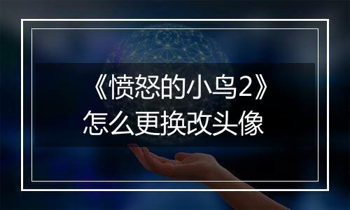 《愤怒的小鸟2》怎么更换改头像