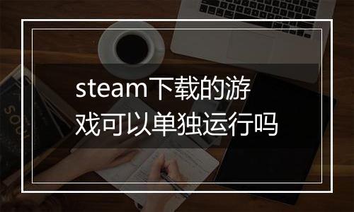 steam下载的游戏可以单独运行吗