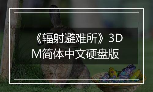 《辐射避难所》3DM简体中文硬盘版