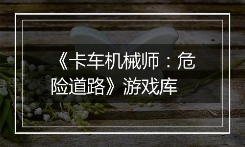 《卡车机械师：危险道路》游戏库