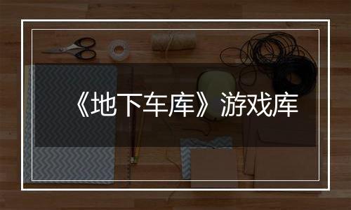 《地下车库》游戏库