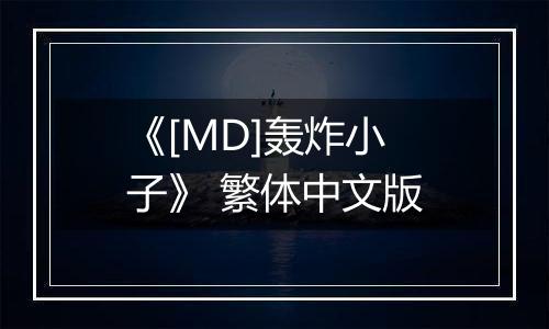 《[MD]轰炸小子》 繁体中文版