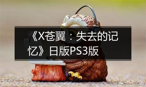 《X苍翼：失去的记忆》日版PS3版
