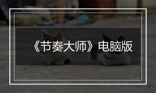《节奏大师》电脑版