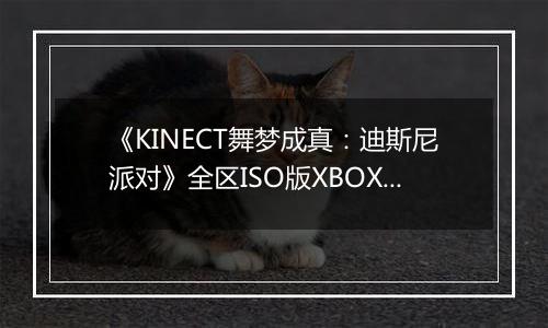 《KINECT舞梦成真：迪斯尼派对》全区ISO版XBOX360版